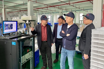 General Manager Guo of Guizhou Zhenjiu Liquor Industry and his party visited Guizhou Baishijia for inspection and guidance