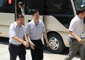 Hu Hongbing, Minister of the Organization Department of Anqing Municipal Party Committee, inspected Best Best Company