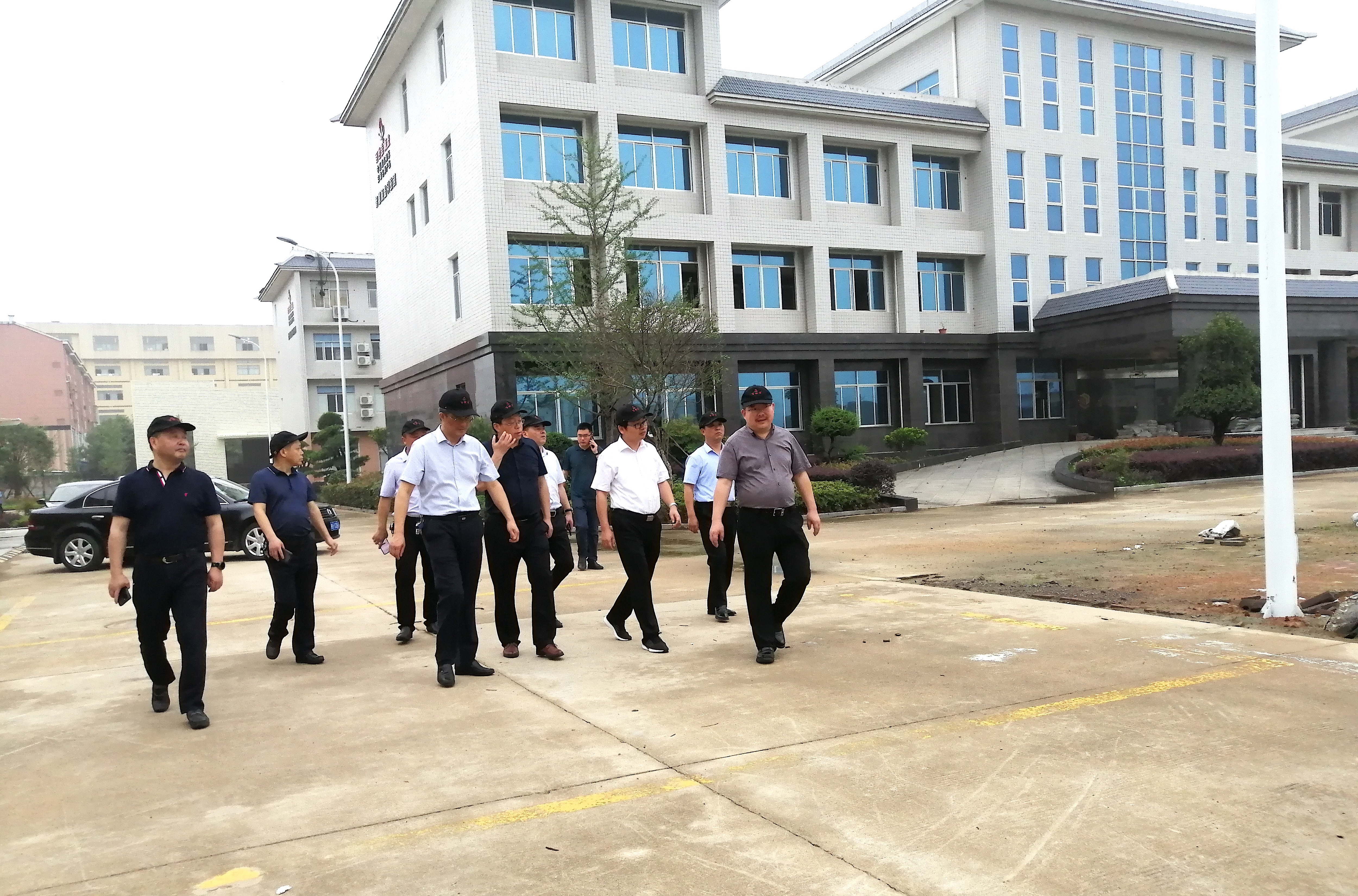 桐城市副市长徐良平一行莅临百世佳调研指导